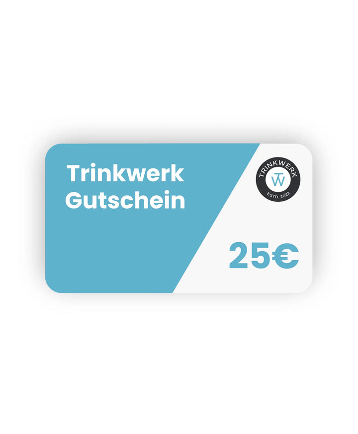 Trinkwerk Gutschein 25 Euro
