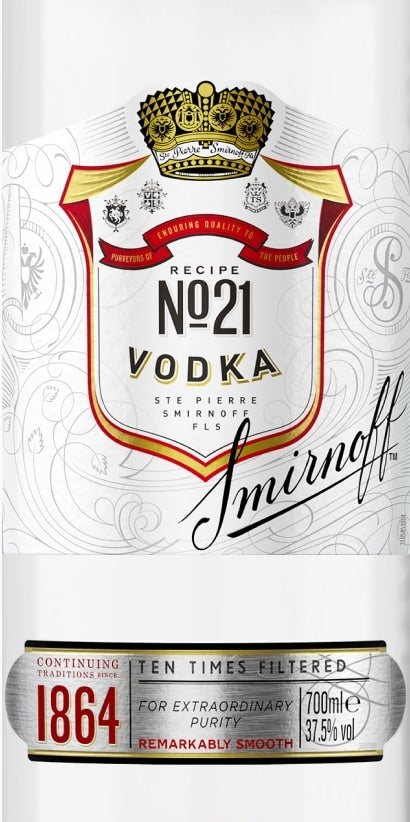 Smirnoff No. 21 Vodka 0,7l